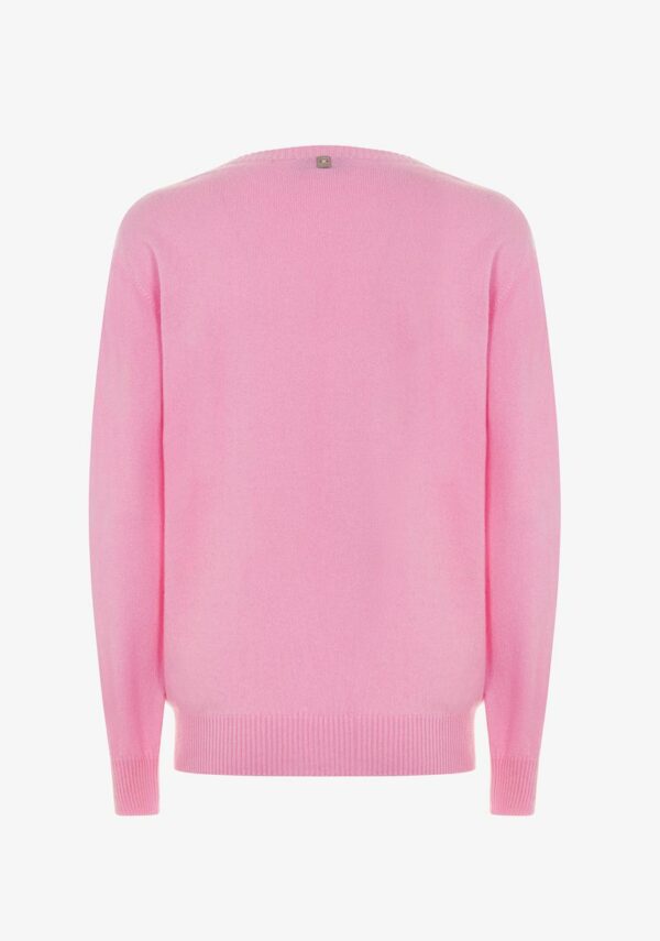 Girocollo misto cashmere