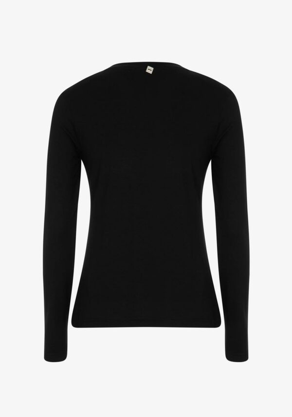 T-shirt con strass in viscosa