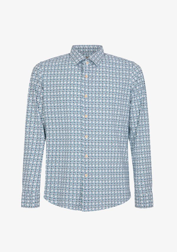 Camicia nylon micro fantasia