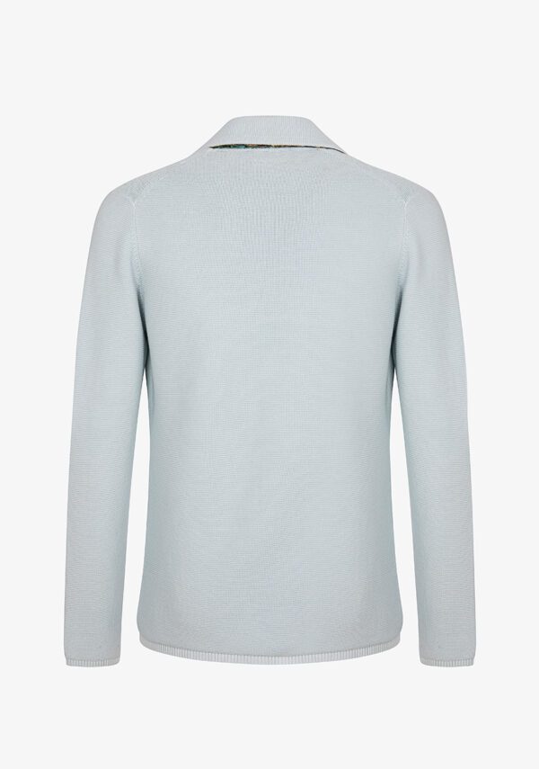 Blazer punto piquet stone wash