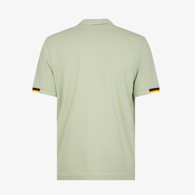 Polo piquet stretch dettaglio multicolor