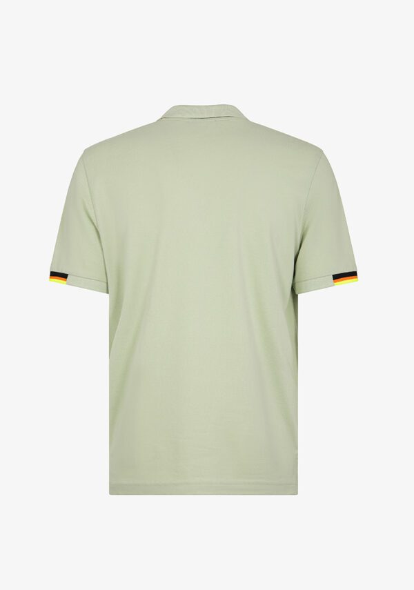 Polo piquet stretch dettaglio multicolor