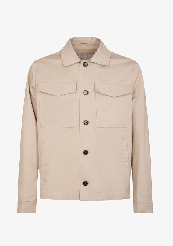 Overshirt cotone nylon
