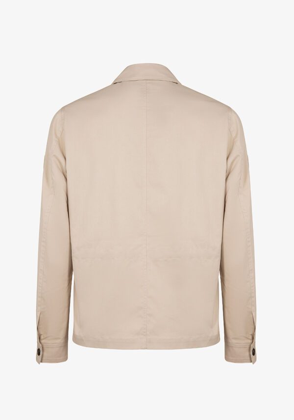 Overshirt cotone nylon