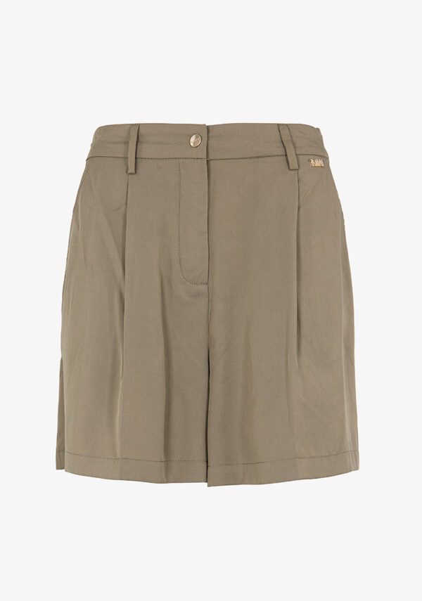 Shorts in tessuto fluido