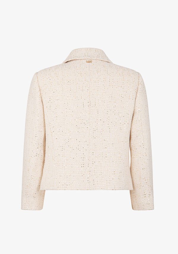 Giacca in tessuto tweed