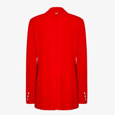 Blazer in misto lino