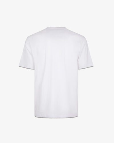 Girocollo mezza manica jersey con contrasti