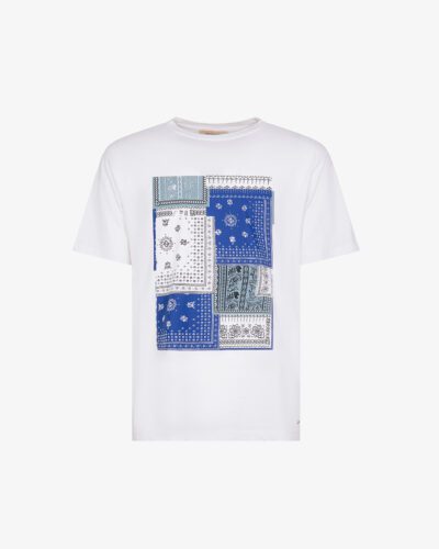 Girocollo jersey stampa bandana