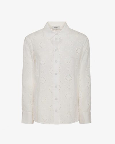 Camicia in pizzo sangallo
