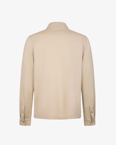 Felpa overshirt zip