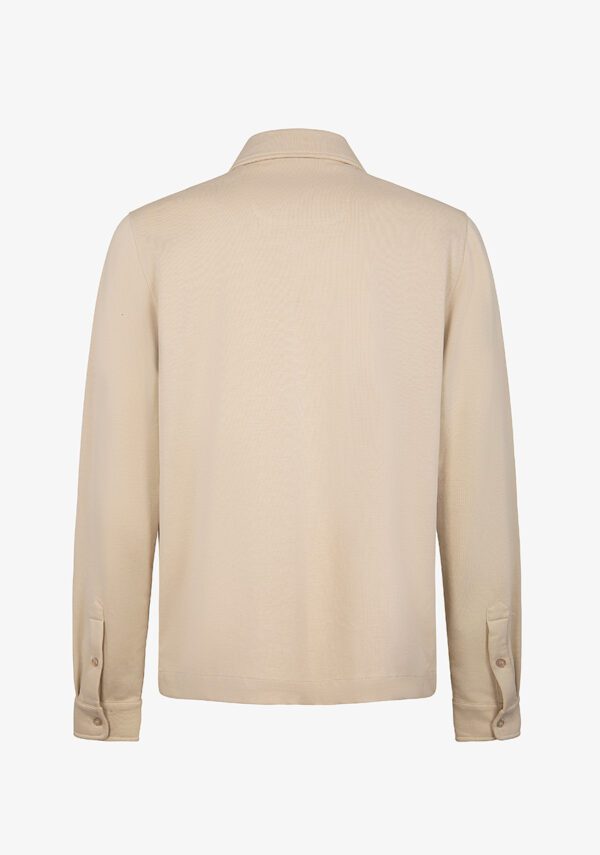 Felpa overshirt zip