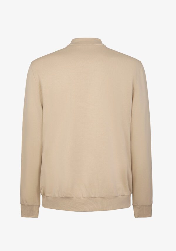 Felpa bomber zip
