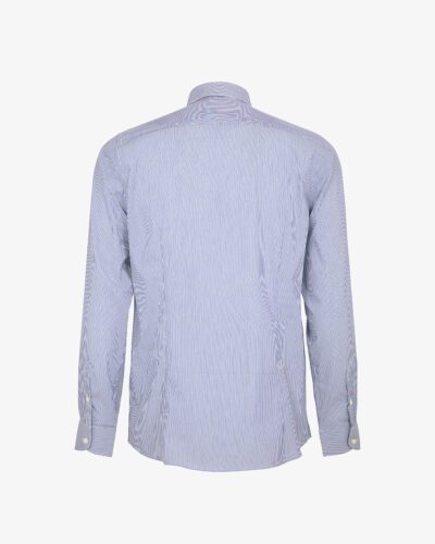 Camicia collo francese riga