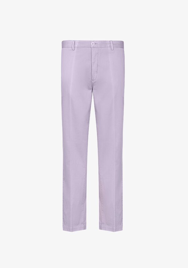 Pantalone regular cotone pima
