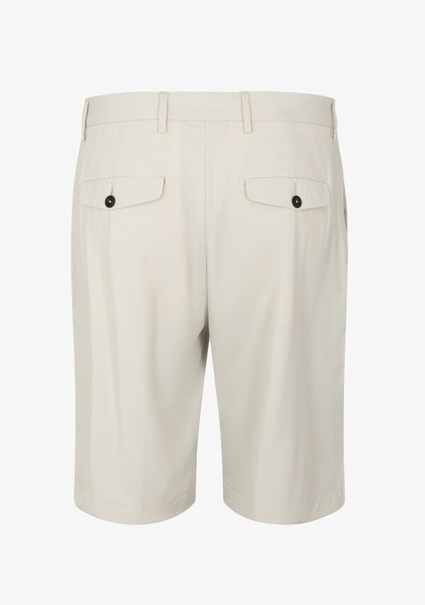 Bermuda regular con pattina nylon