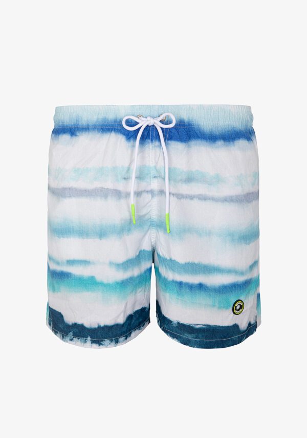 Bermuda mare stampa tye dye