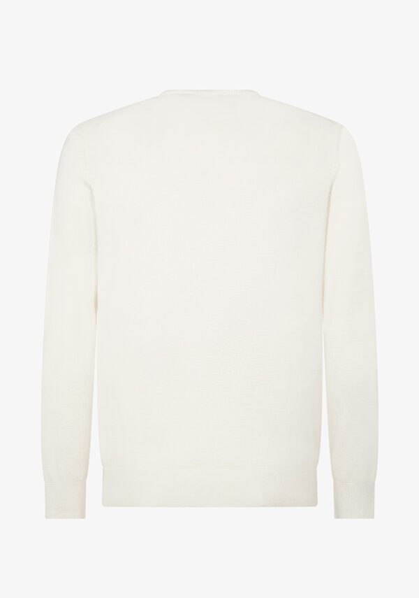 Maglia serafino con inserto