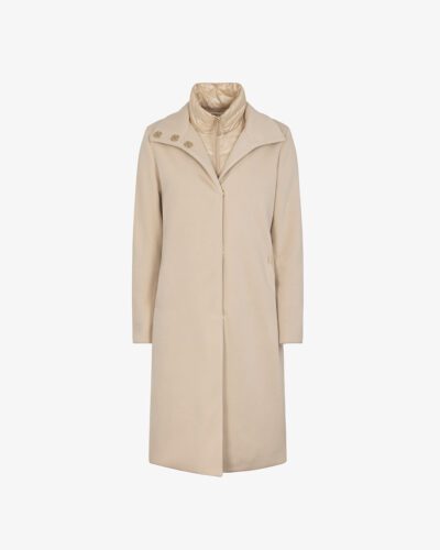 Cappotto con pettorina