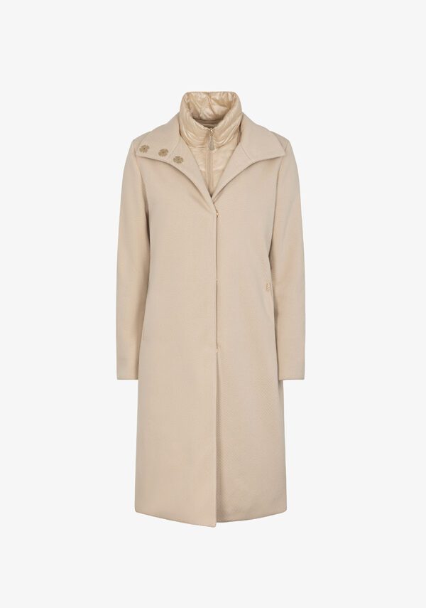 Cappotto con pettorina