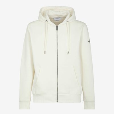 Felpa zip con cappuccio