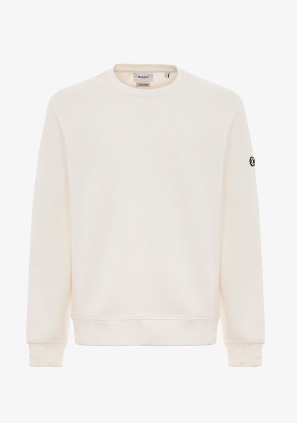 Felpa girocollo basic