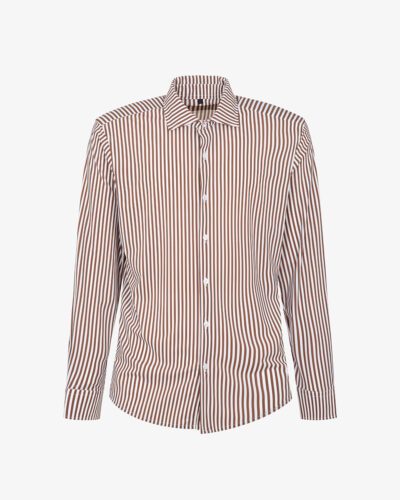 Camicia riga larga