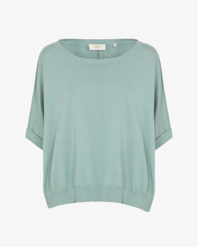 Maglia over manica corta viscosa