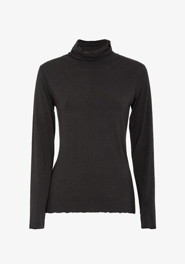 T-shirt lupetto misto caschmere