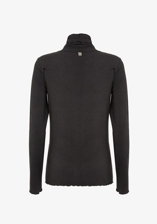 T-shirt lupetto misto caschmere