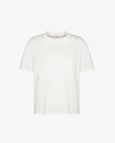T-shirt jersey con taschino