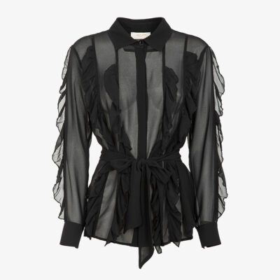 Camicia in georgette