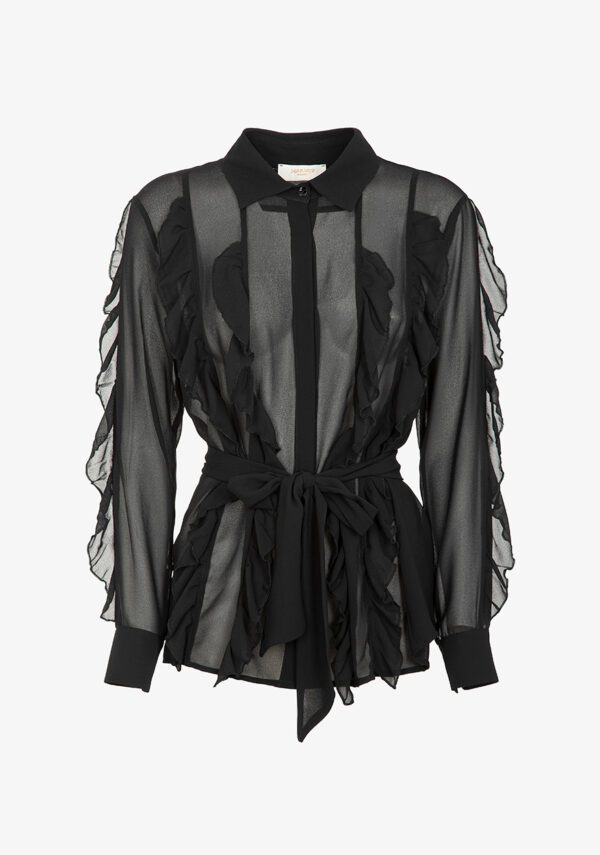 Camicia in georgette
