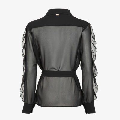 Camicia in georgette