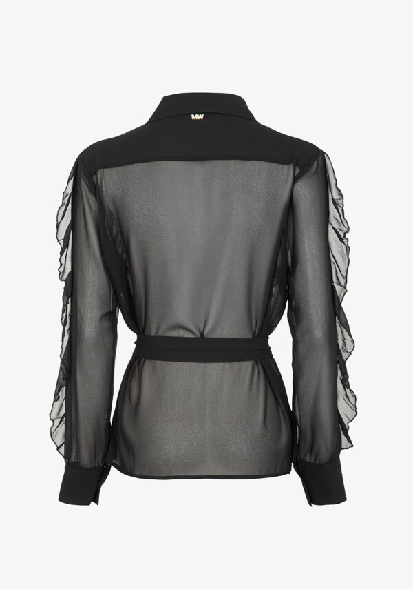 Camicia in georgette