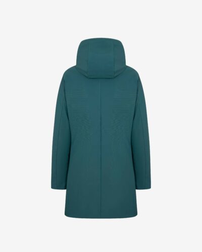 Long parka softshell 3 layers