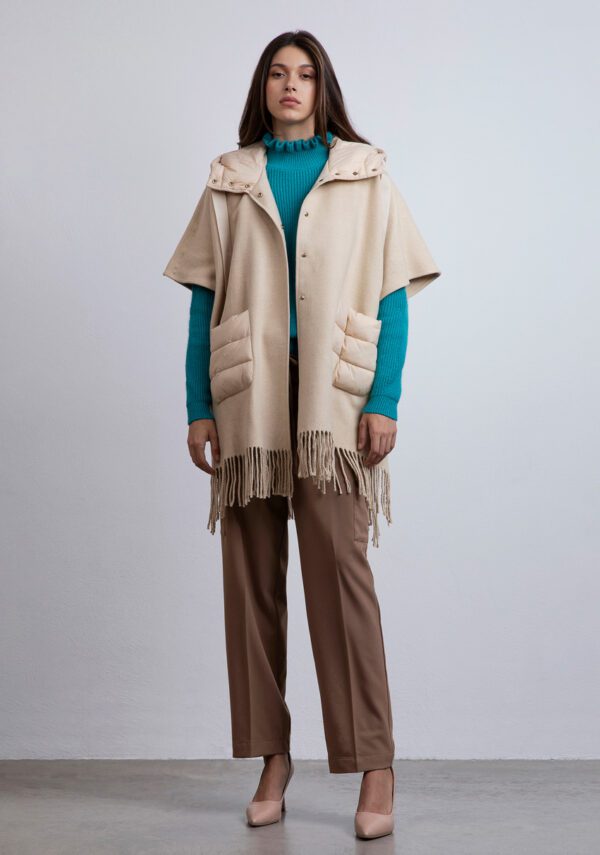 Poncho in panno