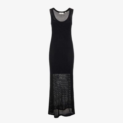 Vestito lungo con traforo