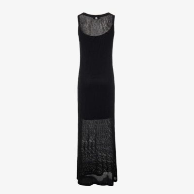 Vestito lungo con traforo