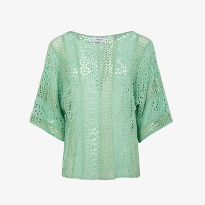 Maglia in cotone lurex