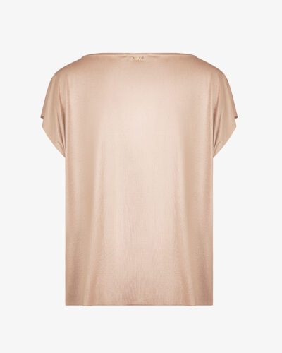 Blusa in maglia lucida