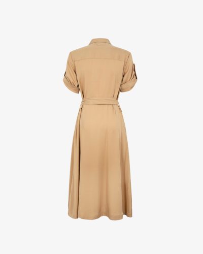 Abito in tessuto fluido