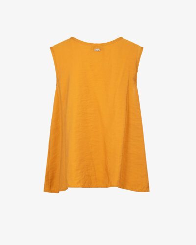 Canotta in tessuto fluido