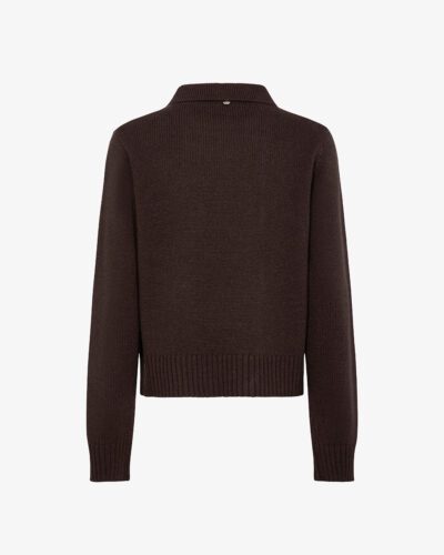 Cardigan doppiopetto misto lana