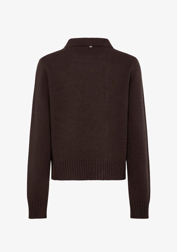 Cardigan doppiopetto misto lana