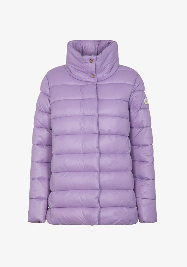 Piumino midi in nylon