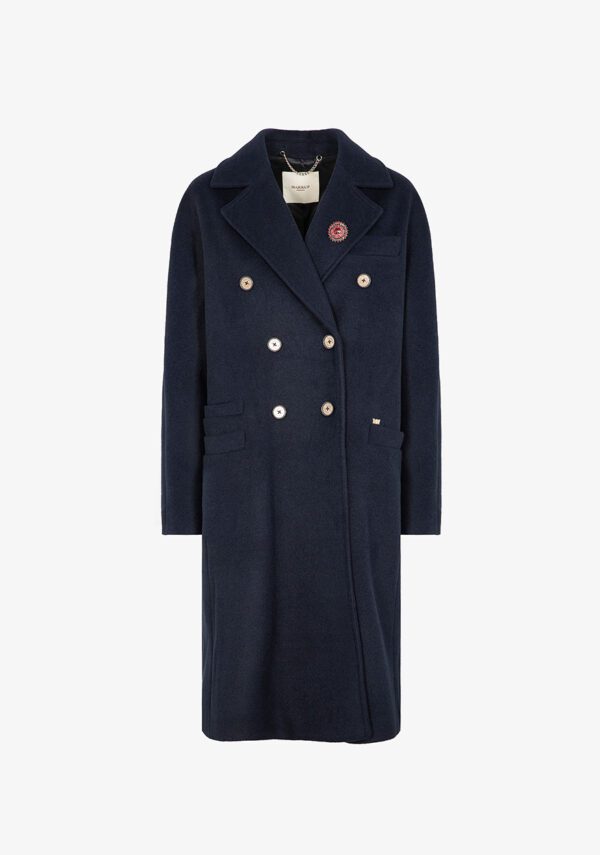 Cappotto lungo doppiopetto