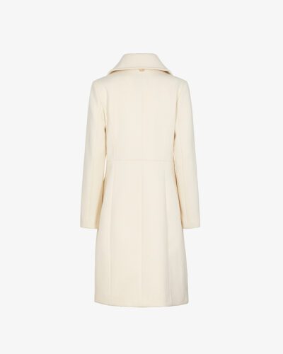 Cappotto tessuto tagli diagonal