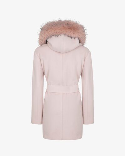 Cappotto con cintura