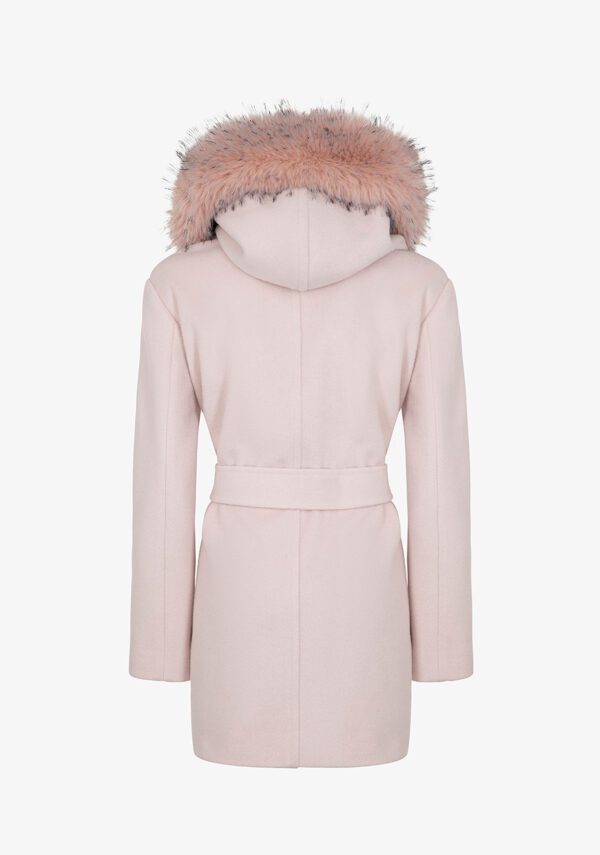 Cappotto con cintura
